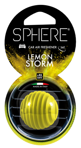 AIR FRESHENERS SPHERE LEMON STORM EA