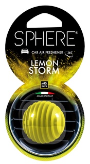 AIR FRESHENERS SPHERE LEMON STORM EA