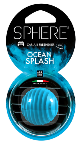 AIR FRESHENERS SPHERE OCEAN SPLASH EA