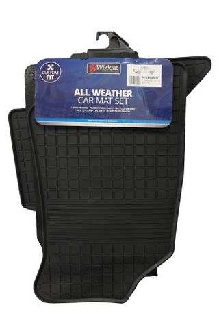 ALL WEATHER RUBBER FLOOR MATS (D-MAX/COLORADO FROM 2017) SET
