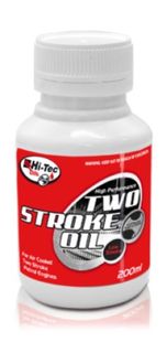 HI TEC TWO STROKE OIL (2 STROKE AIR COOLED) 200ML EA