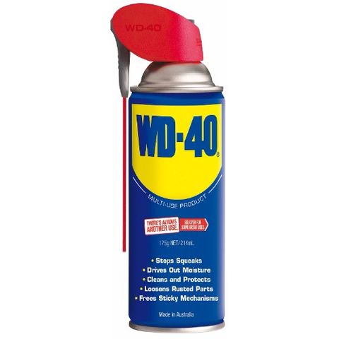 WD-40 CLASSIC WITH SMART STRAW 175G/214ML AEROSOL EA