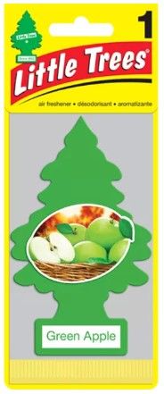 AIR FRESHENERS LITTLE TREES GREEN APPLE BL/1