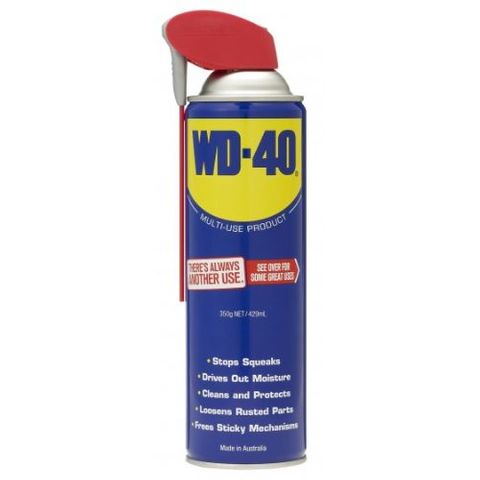 WD-40 CLASSIC WITH SMART STRAW 350GM/429ML AEROSOL EA