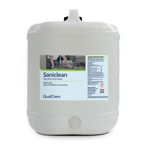 SANICLEAN HEAVY DUTY CLEANER AND SANITISER 20L EA