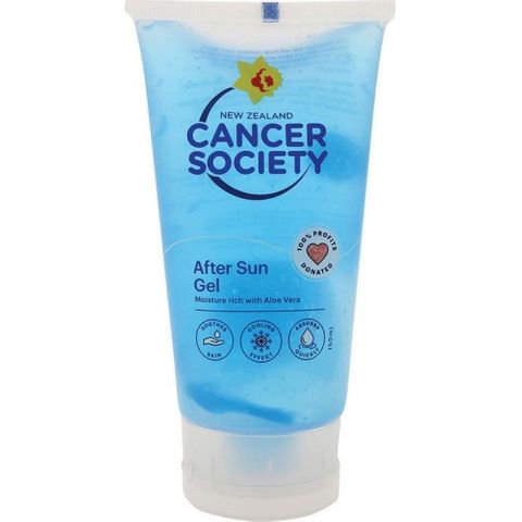 CANCER SOCIETY AFTER SUN GEL TUBE 150ML EA