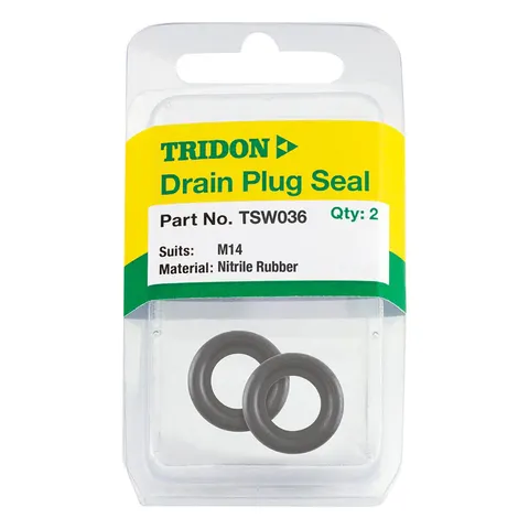 TRIDON NITRILE SUMP PLUG WASHER (M14) PACK/2