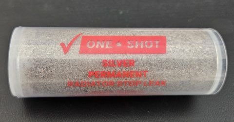 ONE SHOT RADIATOR STOP LEAK SILVER EA