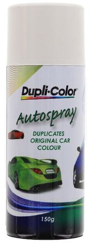 DUPLI-COLOR TOUCH UP PAINT SNOW WHITE AEROSOL 150G EA