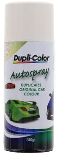 DUPLI-COLOR TOUCH UP PAINT SNOW WHITE AEROSOL 150G EA