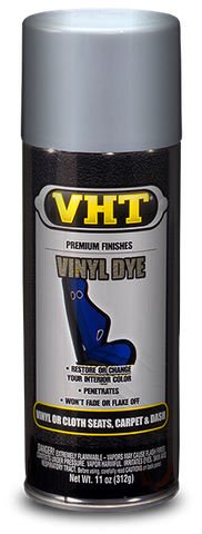 VHT VINYL DYE CHARCOAL GREY SATIN AEROSOL 325ML EA