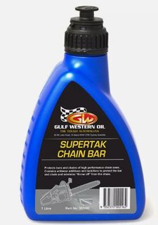 GULF WESTERN SUPERTAK CHAIN BAR OIL (30180) 1L EA