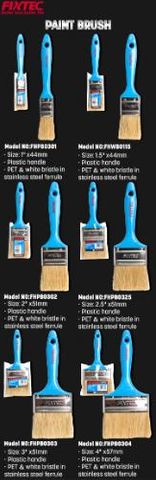 FIXTEC PAINT BRUSH 1" (25MM) EA