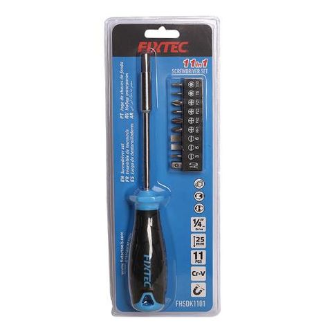 FIXTEC 11-IN-1 SCREWDRIVER BL/1