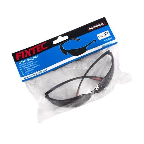 FIXTEC SAFETY GLASSES TINTED (BAGGED) EA