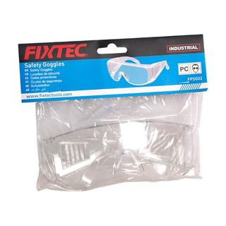 FIXTEC SAFETY GOGGLES CLEAR (BAGGED) EA