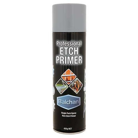 BALCHAN INDUSTRIAL ETCH PRIMER GREY AEROSOL 400G EA