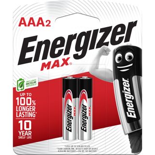 ENERGIZER MAX BATTERY AAA BL/2