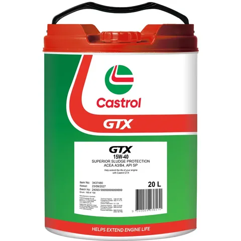 CASTROL GTX 15W40 (3437480) 20L EA