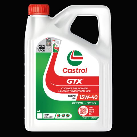 CASTROL GTX 15W40 (3437476) 4L EA