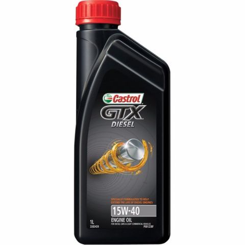 CASTROL GTX DIESEL 15W40 (3437070) 1L EA