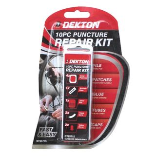 DEKTON BICYCLE PUNCTURE REPAIR KIT (DT95715) EA