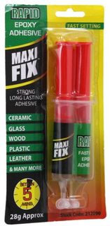 MAXIFIX RAPID EPOXY ADHESIVE (212090) 28G BL/1