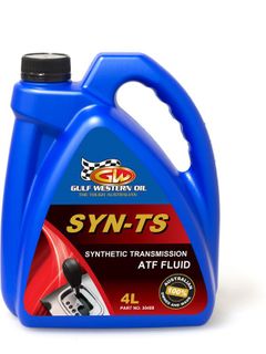 GULF WESTERN SYNTHETIC TRANSMISSION FLUID ATF 10W (30458) 4L EA