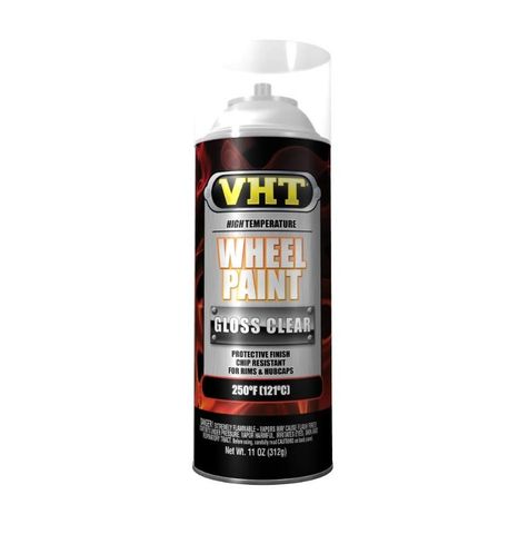 VHT WHEEL PAINT CLEAR AEROSOL 312G EA