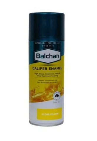 BALCHAN CALIPER PAINT AEROSOL GLOSS YELLOW 300G EA