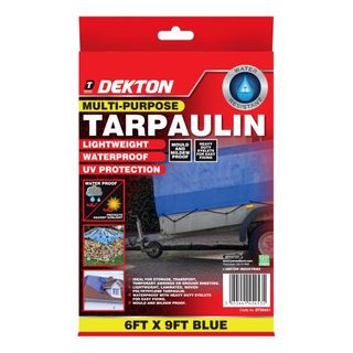 DEKTON TARPAULIN 6' (1.8M) x 9' (2.7M) 65 GSM (DT95421) EA