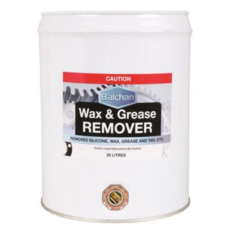 BALCHAN WAX AND GREASE REMOVER (BAL2000) 20L EA