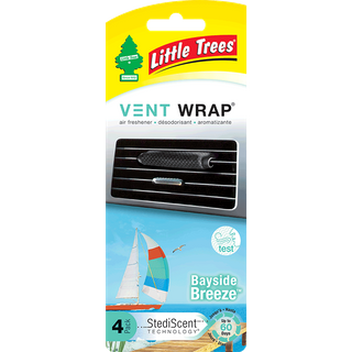 LITTLE TREES VENT WRAP BAYSIDE BREEZE PACK/4