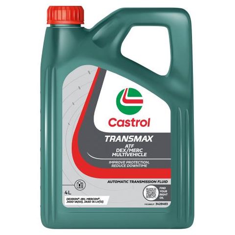 CASTROL TRANSMAX ATF DEX/MERC (3428483) 4L EA