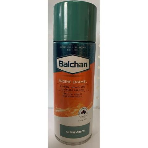 BALCHAN ENGINE ENAMEL ALPINE GREEN AEROSOL 300G EA
