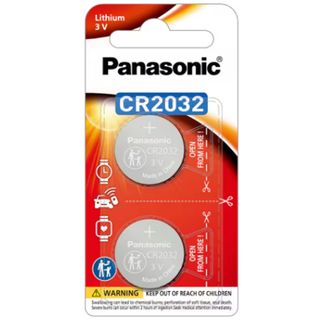 PANASONIC COIN BATTERIES CR2032 BL/2
