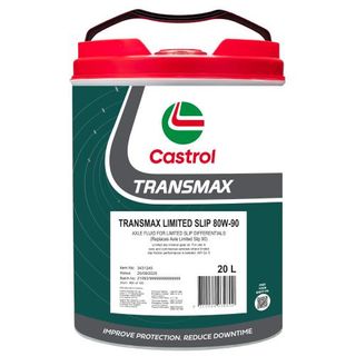 CASTROL TRANSMAX LIMTED SLIP 80W90  (3431245) 20L EA