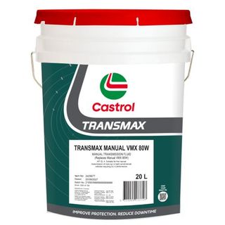 CASTROL TRANSMAX MANUAL VMZ 80W (3429677) 20L EA