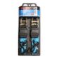 FIXTEC RATCHET TIE DOWNS 5X25MM 225KG EA/PAIR