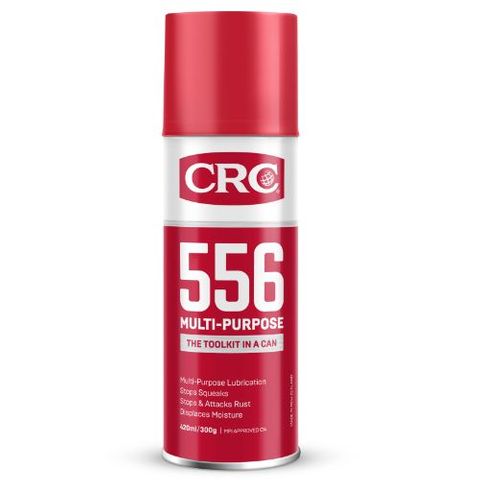 CRC 556 ORIGINAL MULTIPURPOSE SERVICE SPRAY AEROSOL 420ML EA