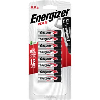 ENERGIZER MAX BATTERY AA BL/8