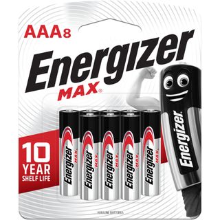 ENERGIZER MAX BATTERY AAA BL/8