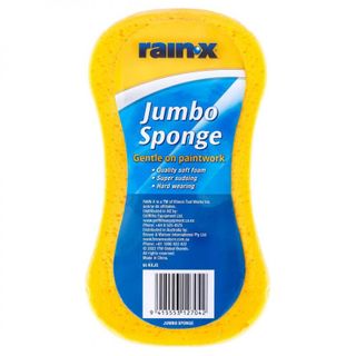 RAIN X JUMBO CAR WASH SPONGE 220MM X 115MM EA