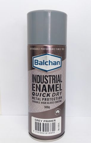 BALCHAN INDUSTRIAL PRIMER GREY AEROSOL 300G EA