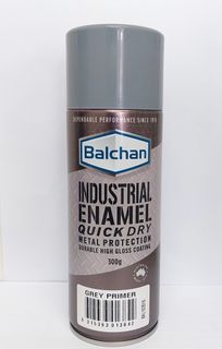 BALCHAN INDUSTRIAL PRIMER GREY AEROSOL 300G EA