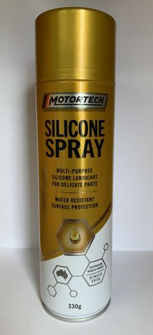 MOTORTECH SILICONE SPRAY AEROSOL 330G EA