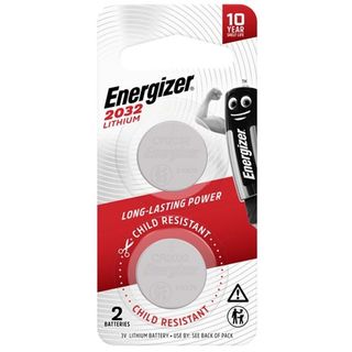 ENERGIZER COIN BATTERY LITHIUM CR2032 3V BL/2