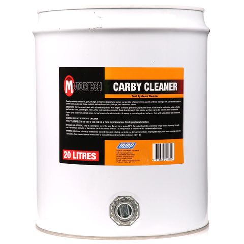 MOTORTECH CARBY CLEANER CLEANER 20L (MT5117) DRUM EA