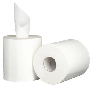 PAPER TOWEL CENTREFEED ROLL WHITE 1PLY 300M (MPH27000) PACK/6
