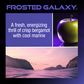 DRVN 3D HANGING AIR FRESHENER FROSTED GALAXY EA